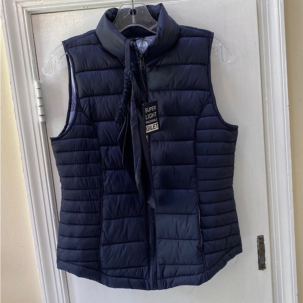 Navy Vest NWT